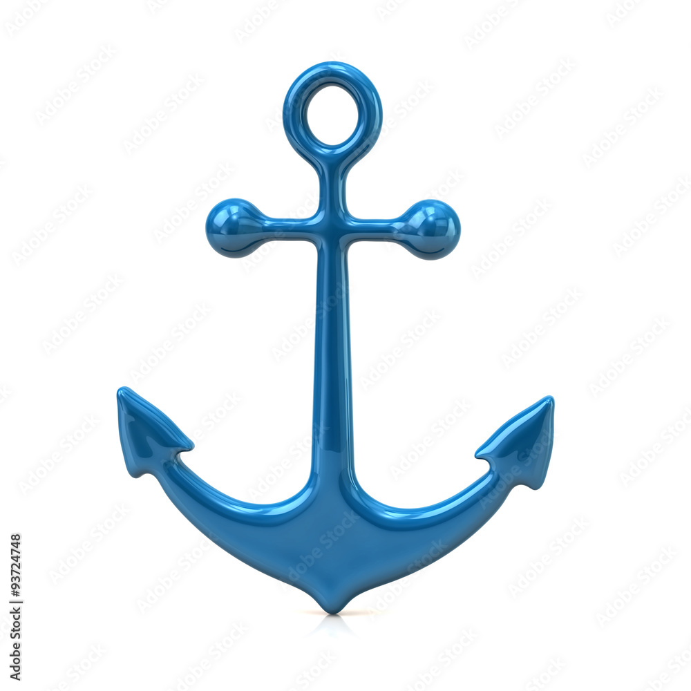 Blue anchor icon Blue anchor icon