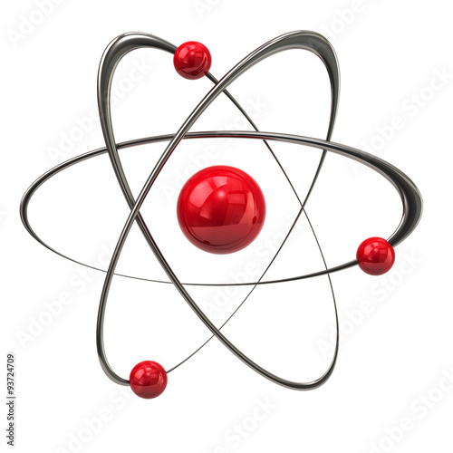 Red atom icon