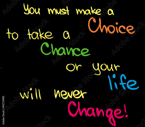 Make a choice