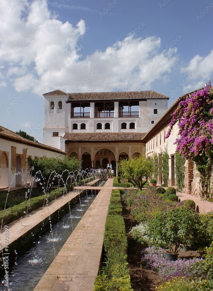 Obraz premium jardin Alhambra,Granada