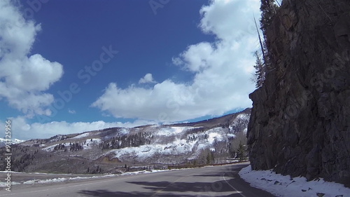 Colorado Rocky Mountains Ophir POV HD 0316 photo