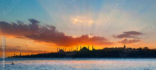 Famous peninsula of istanbul photo
