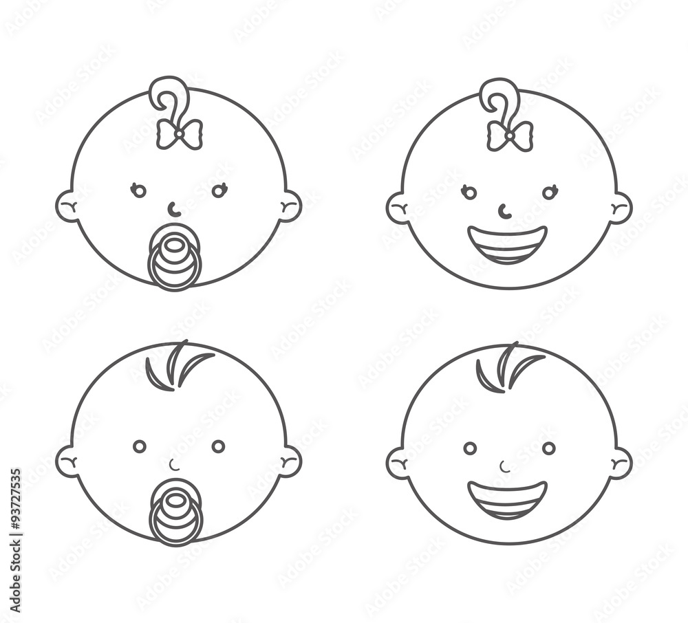 baby face design baby face design