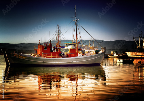 large fishing boat