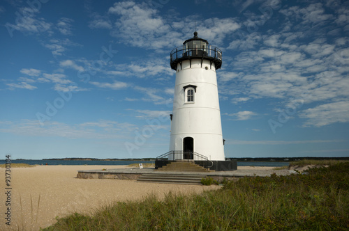 Edgartown Lighthouse, Martha's Vineyard, New England, Massachusetts, USA photo