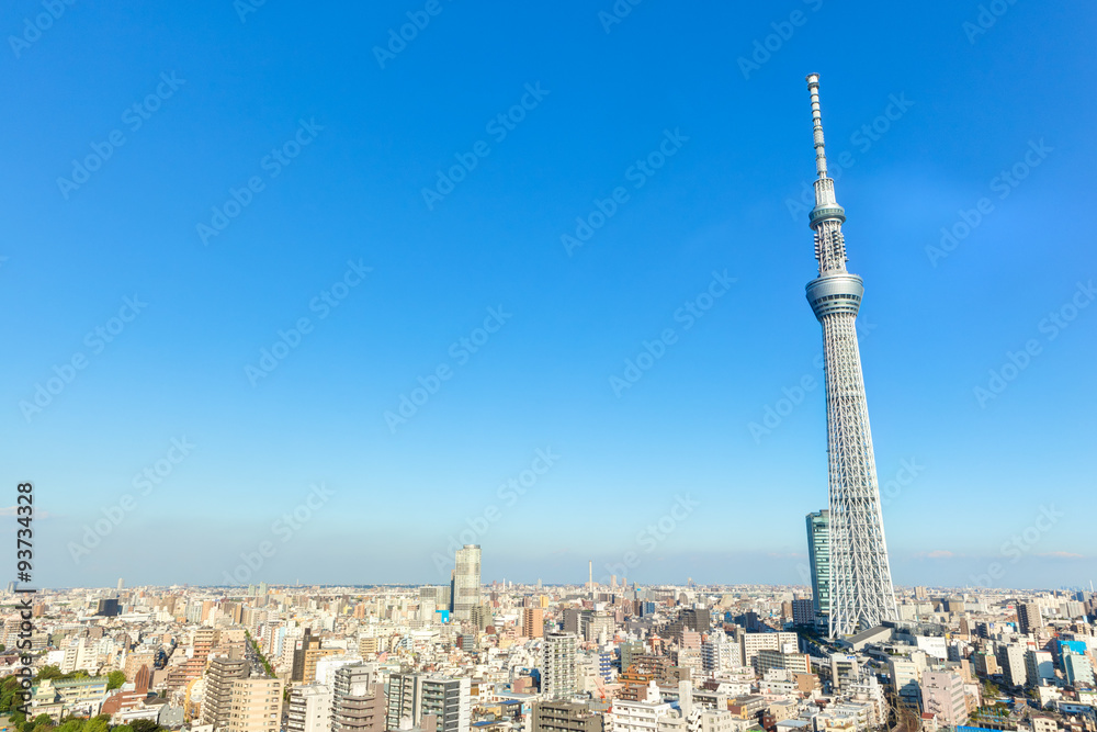 東京スカイツリー ・ 青空