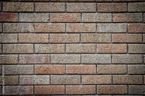dirty brick wall, grungy white & grey, texture background