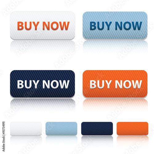 Modern Buy now and blank web botton