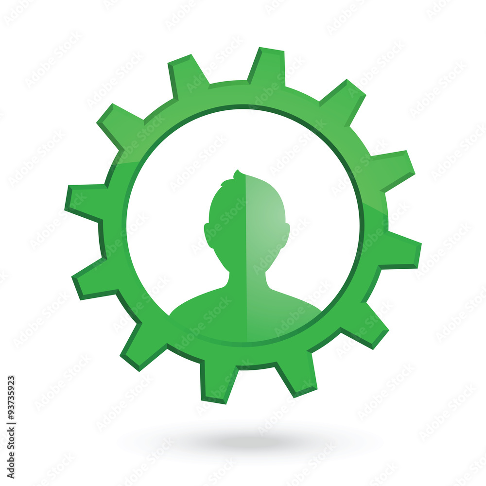 personal in gear frame vector design personal in gear frame vector design