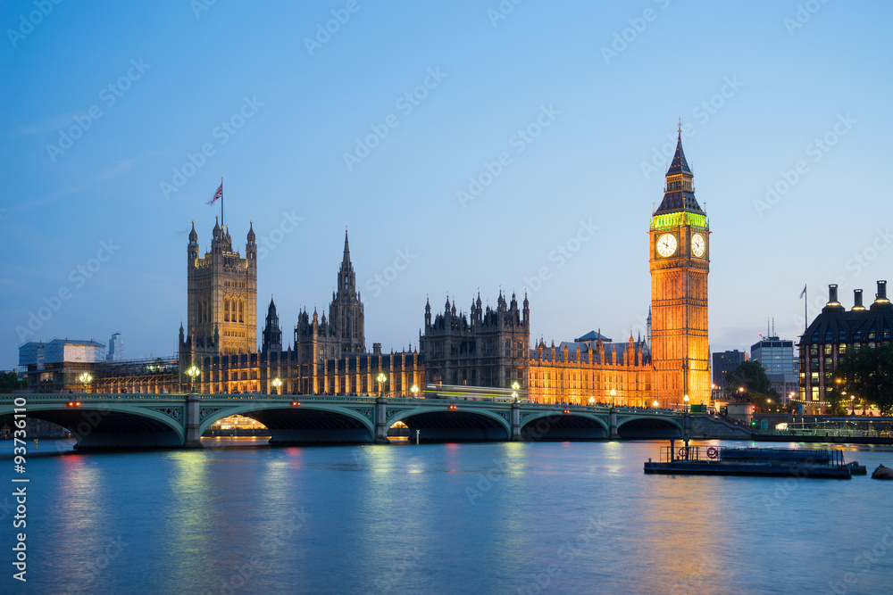 Big Ben & Westminster, London England, UK