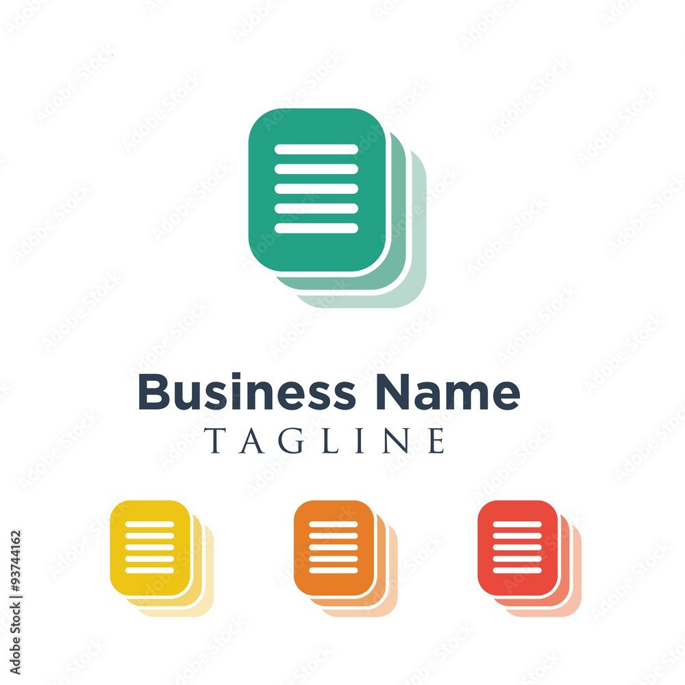 document logo icon vector document logo icon vector