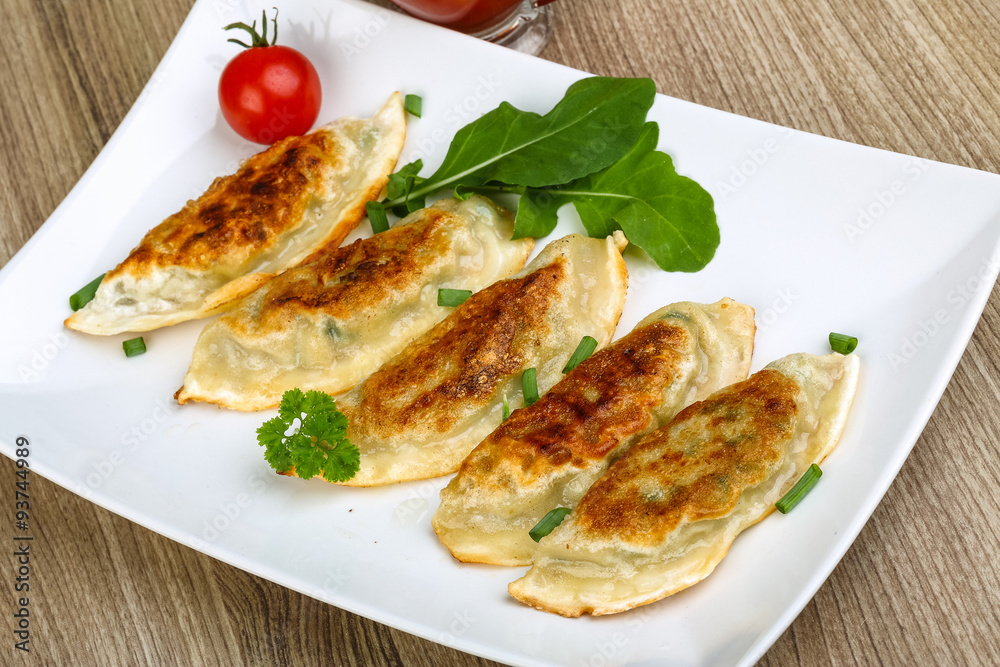 Japan traditional cuisine - Gyoza Japan traditional cuisine - Gyoza