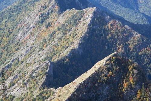 Mountain ridge. Alps-Maritimes  France