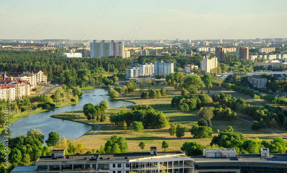 Фото Минска Панорама Фото Минска Панорама