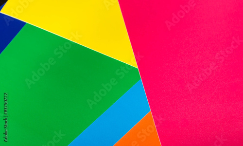 Background from different sheets of colored paper