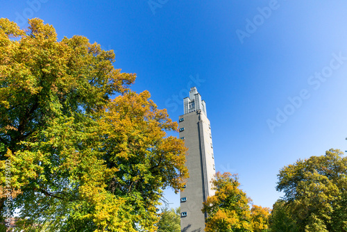 Aussichtsturm Stadtpark Magdeburg photo