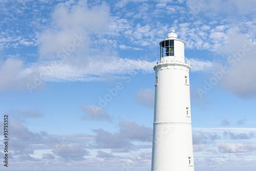 White Lighthouse Landscape