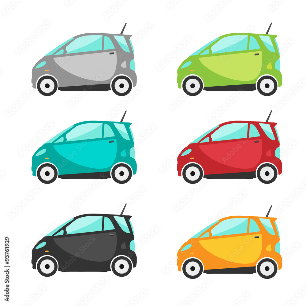 Minicar or electric car set Minicar or electric car set