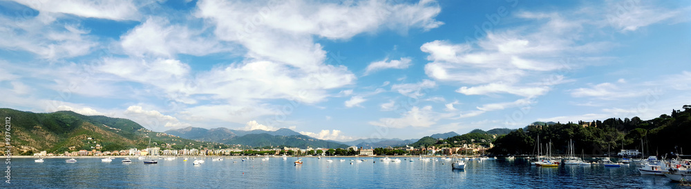 panoramic view of the bay of Sestri Levante