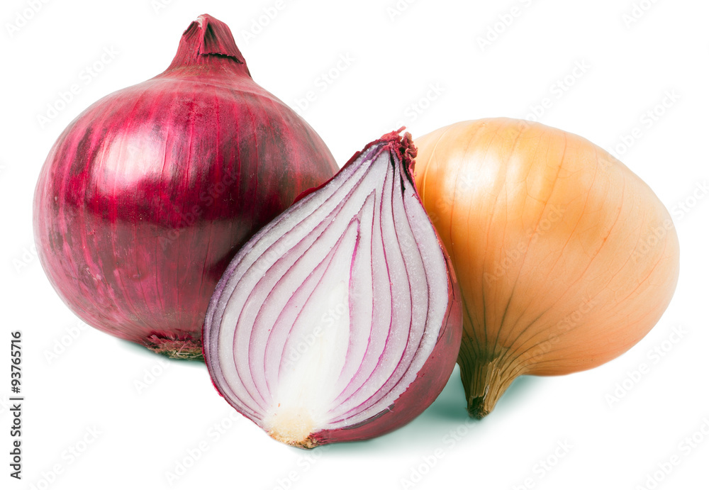 Fototapeta premium red onion bulb