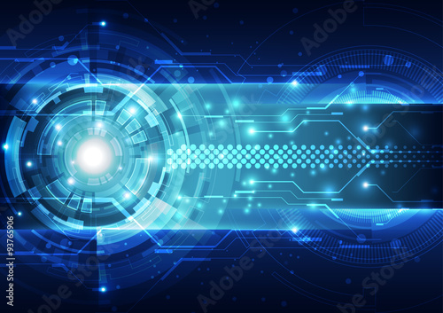 abstract vector engineering technology background, illustration