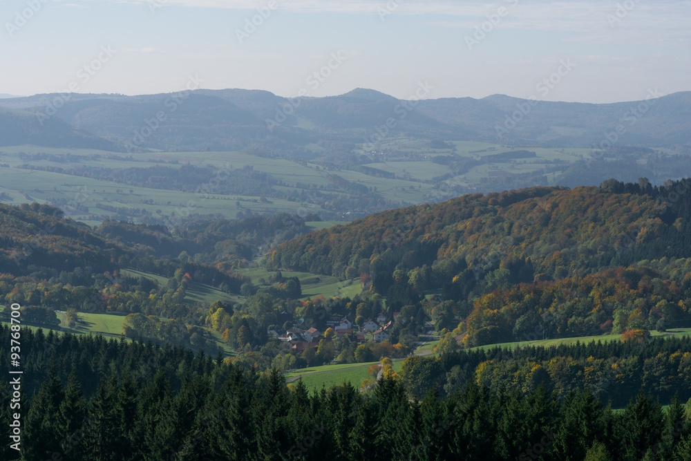Naturschutzgebiet Rhön im Herbst