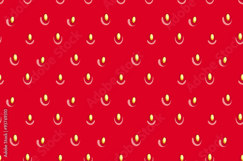 Seamless strawberry texture