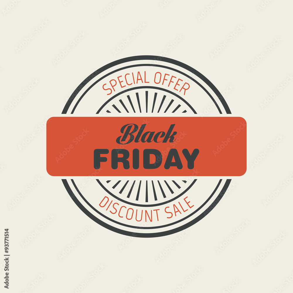 Obraz premium Black Friday