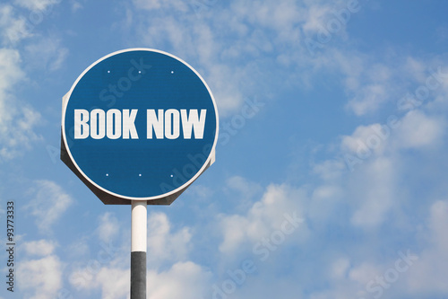 Book Now Sign