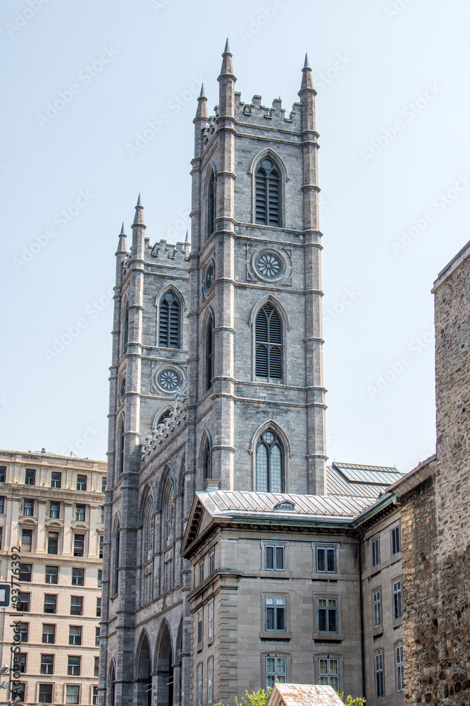 Notre-Dame Basilica Montreal (Basilique Notre-Dame de Montréal) Place d'Armes Québec Canada