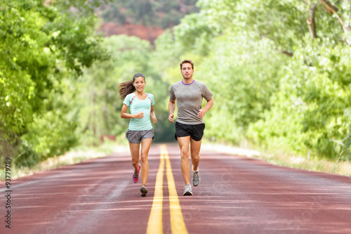 Running Health and fitness - runners jogging