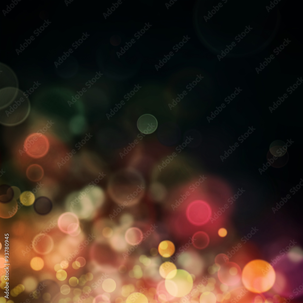 Festive bokeh background