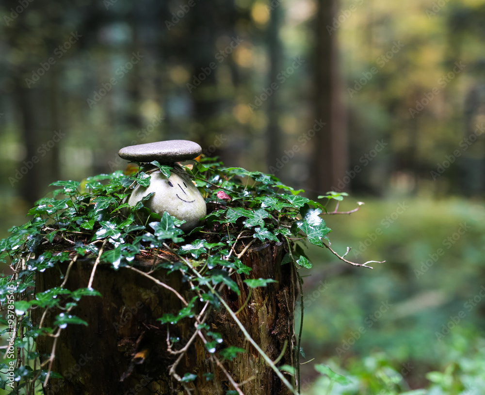 Obraz premium Ein Stein auf dem anderen