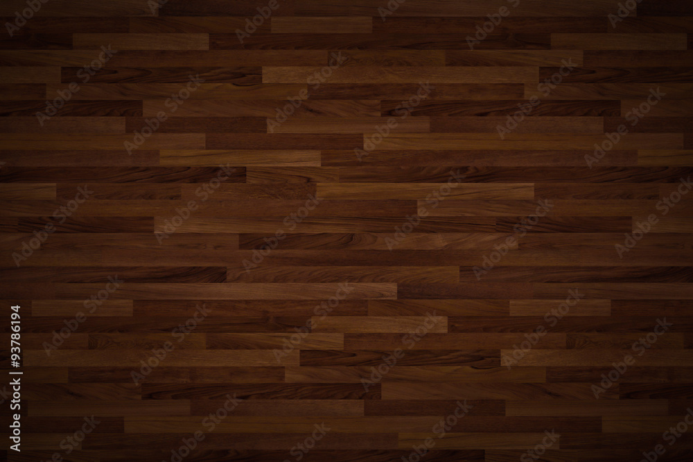 Naklejka premium Hi quality wooden texture used as background - horizontal lines