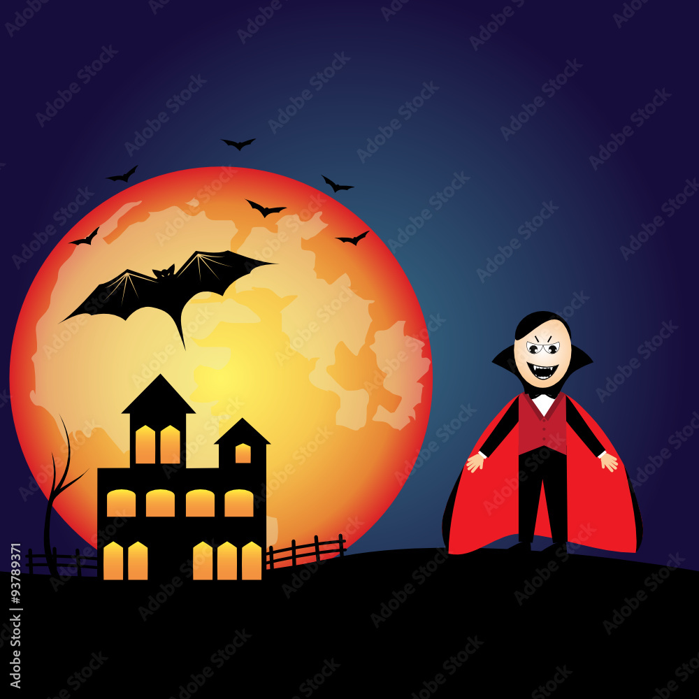 Ilustração do Dia das Bruxas