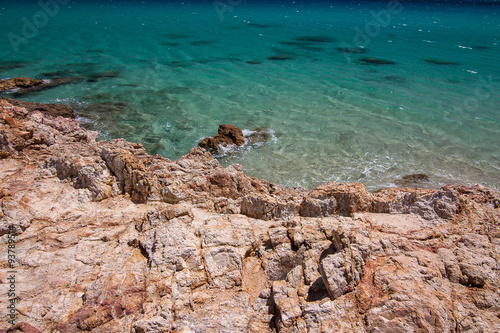 Sea view in Pinus Village, Sardinia.