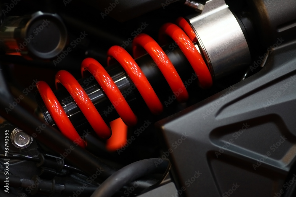 Fototapeta premium Motorcycle suspension