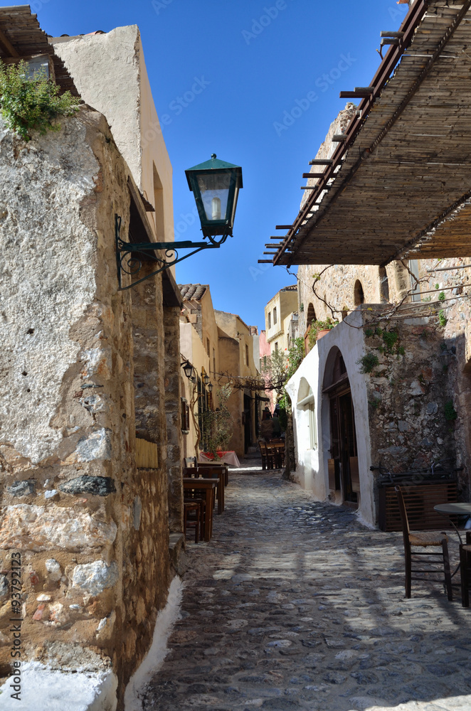 Historic town of Monemvasia, Greece