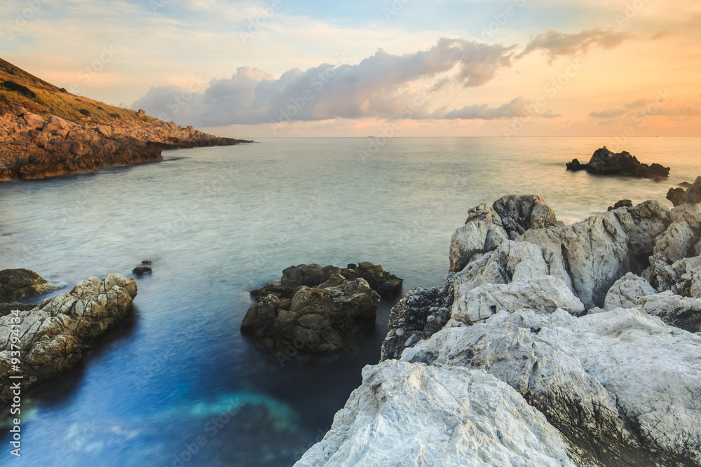 Sunrise over the Coast of Sicily Sunrise over the Coast of Sicily