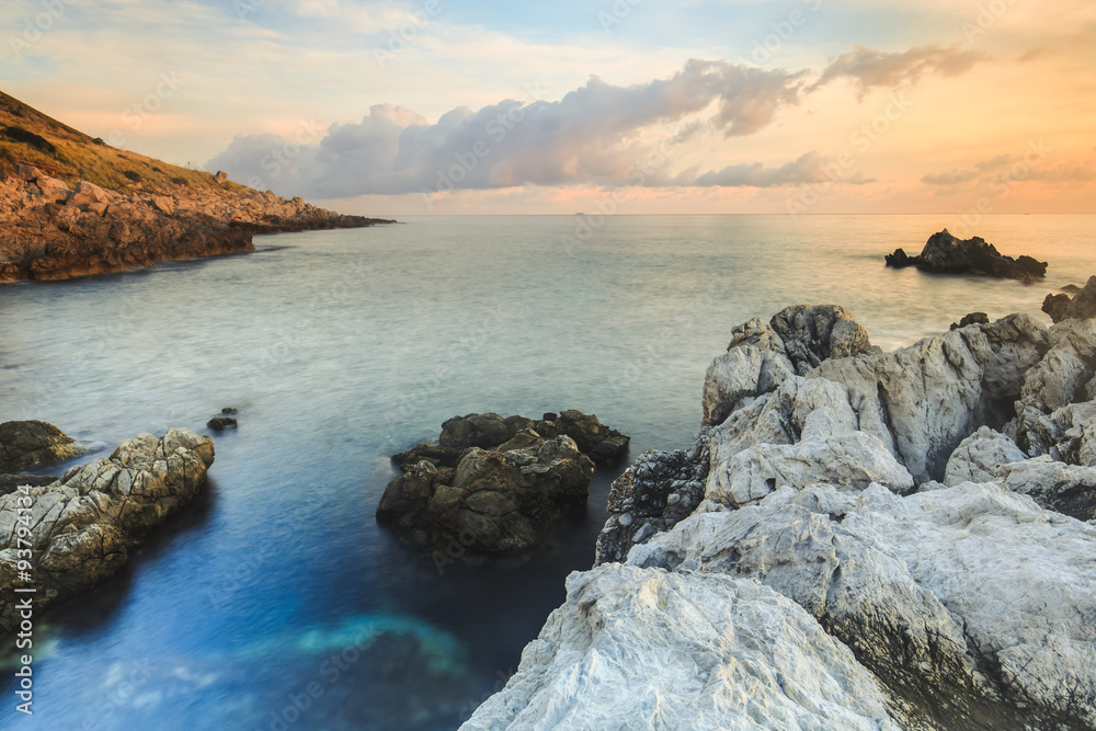 Sunrise over the Coast of Sicily