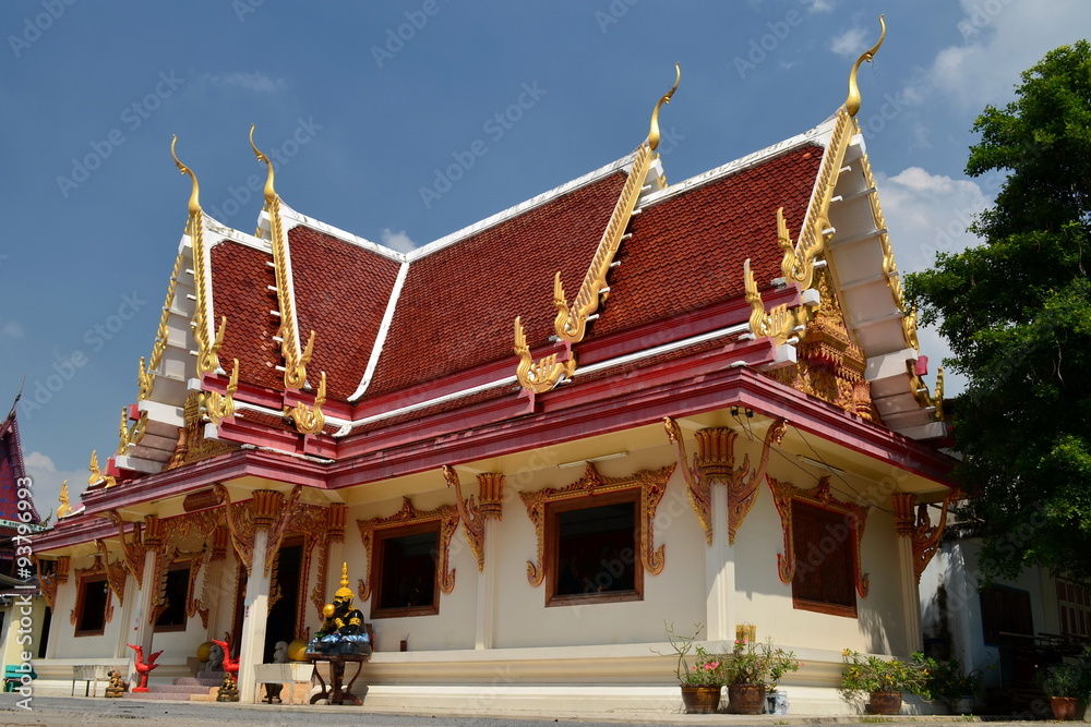 Fototapeta premium Thai Temple/Wat pornpraroungprasith,Bangkok city,Thailand.