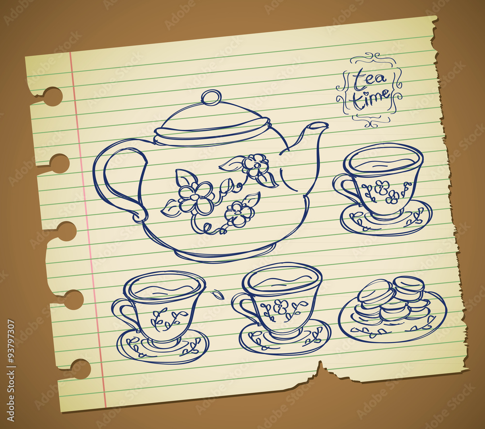 tea time doodle