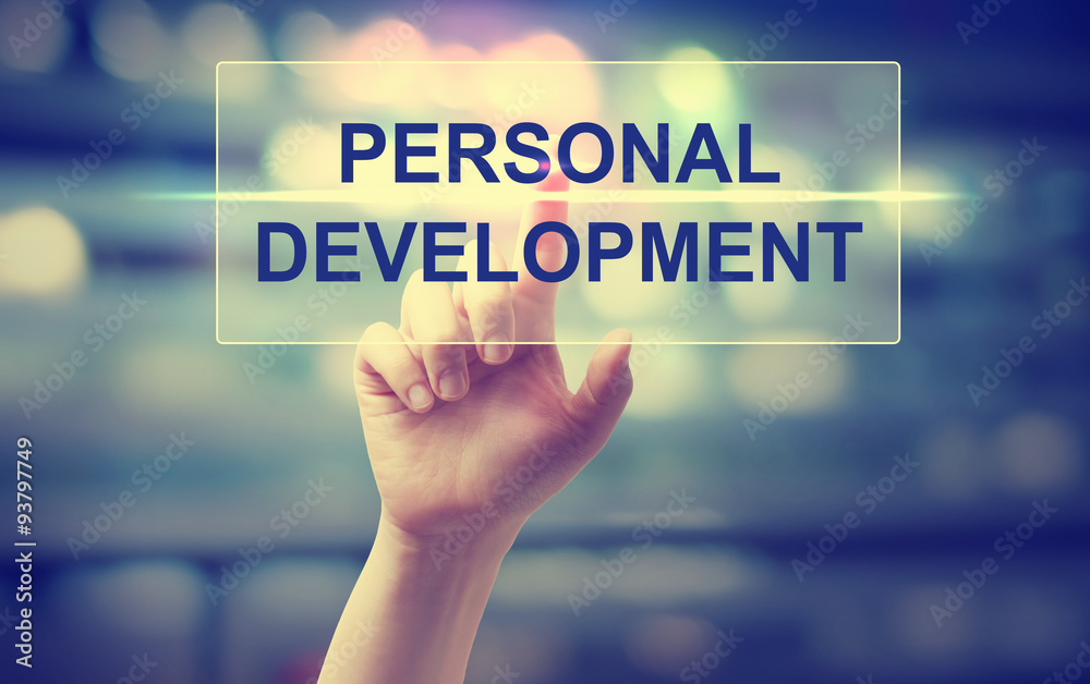Hand pressing Personal Development Hand pressing Personal Development