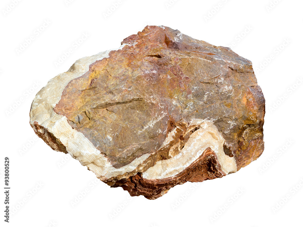 big granite rock stone isolated big granite rock stone isolated