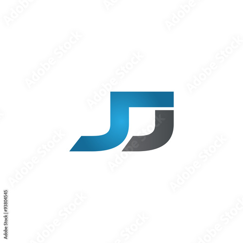 JJ company linked letter logo blue Free Download JJ company linked letter logo blue - GFXLoad