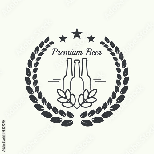 Beer brewery emblems
