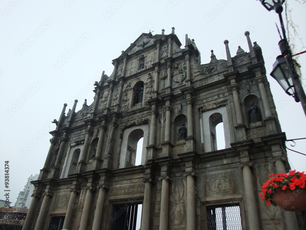 Fototapeta premium St.Paul Church in Macau