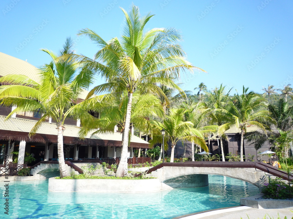 Fototapeta premium Redang island resort, Malaysia 