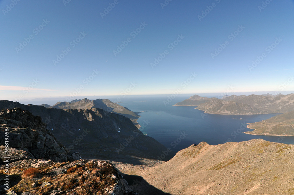 Norwegian nature / There are mountains plunging into the sea from hundreds of metres, fjords, tall mountain peaks, northern lights and midnight sun. Norwegian nature / There are mountains plunging into the sea from hundreds of metres, fjords, tall mountain peaks, northern lights and midnight sun.