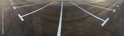 Fotografie Empty parking lot